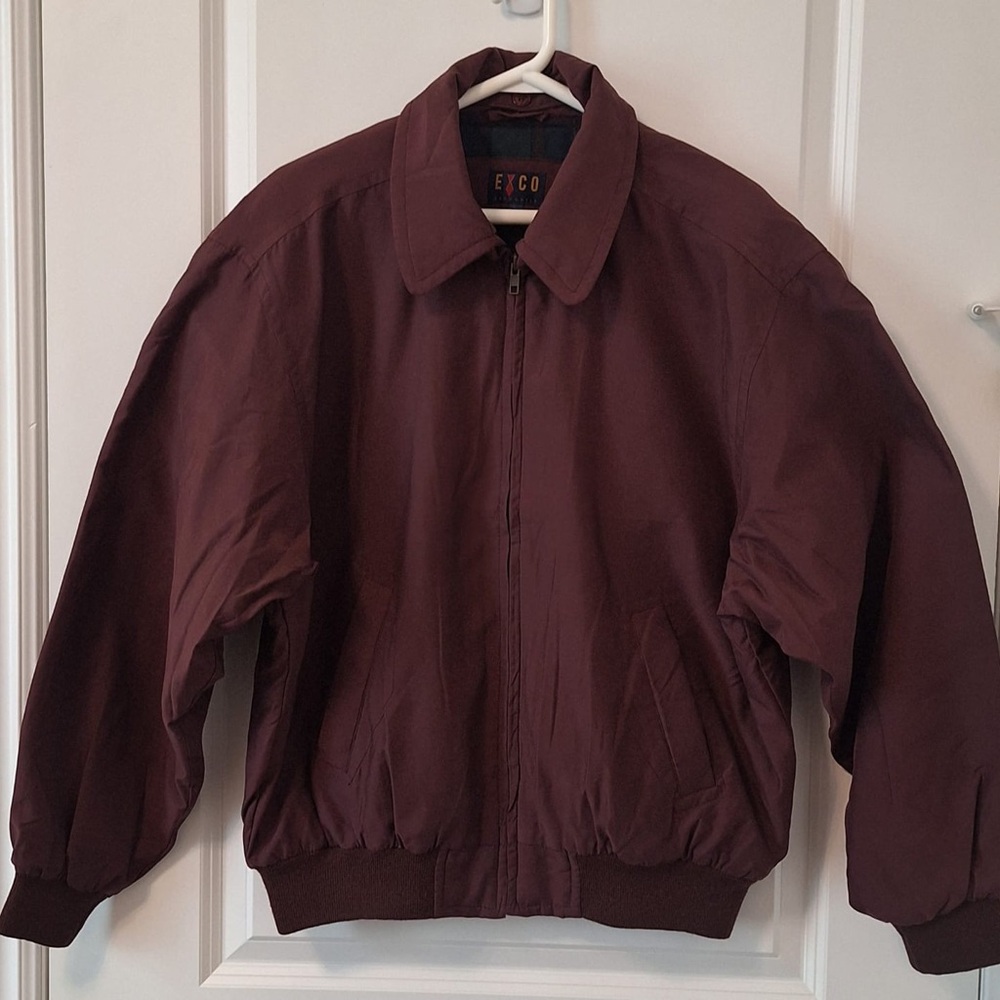 Men's Burgundy Jacket